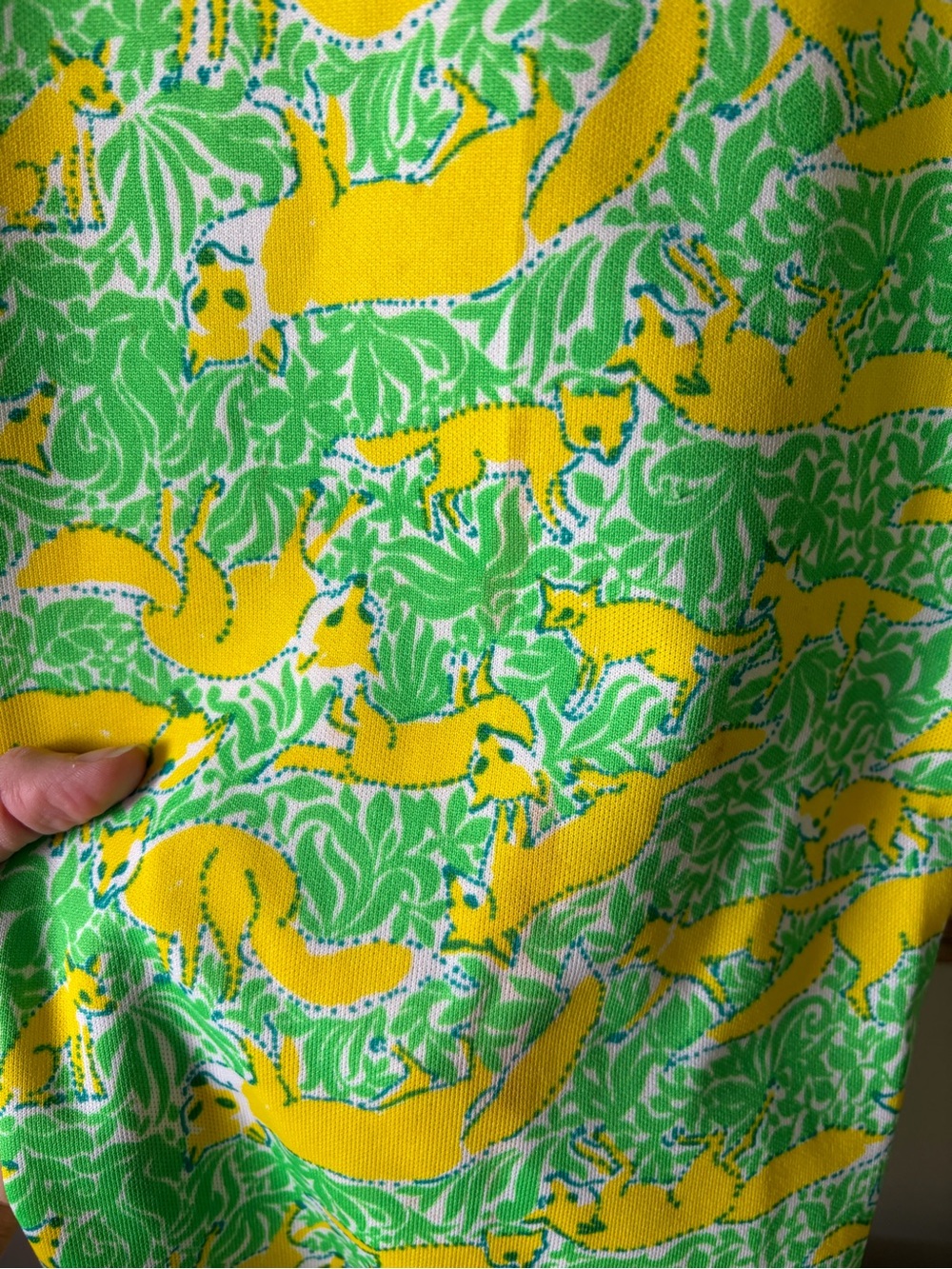 Vintage Lilly Pulitzer Fox Print Pants - Picture 8 of 10
